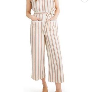 Madewell Cream Jumpsuit